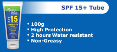 SPF 15+ Tube