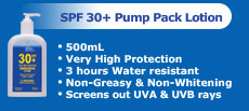 SPF 30+ Pump Pack Lotion