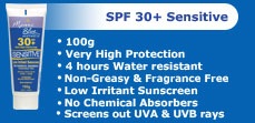 SPF 30+ Sensitive